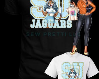 This is a DIGITAL FILE!! Southern University Glitter designs