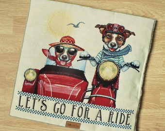 Hundedecke 'Let's go for a Ride'