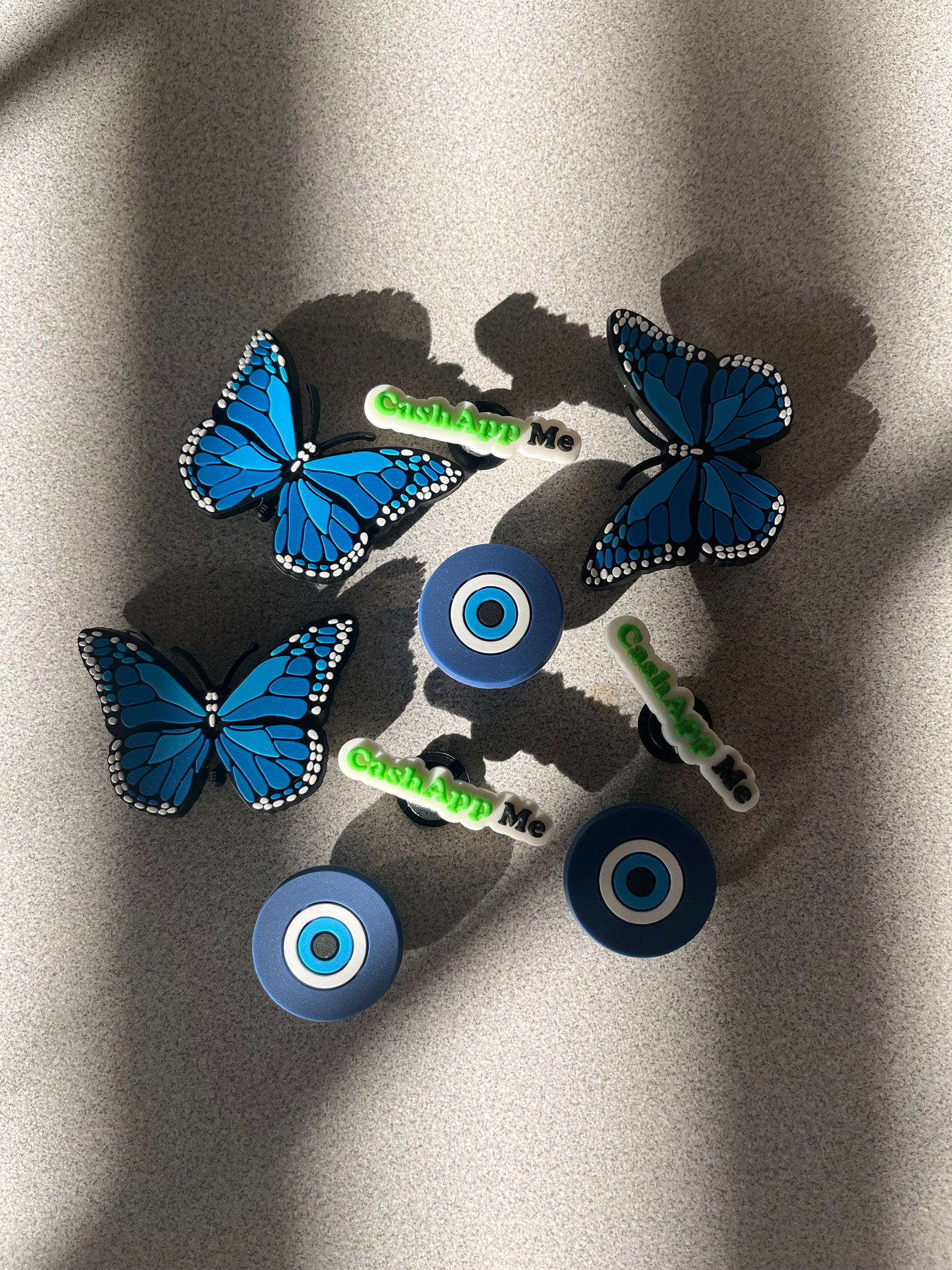 Trendy Charms for Shoes, Shoe Accessories, DIY Shoe Charms, Shoe