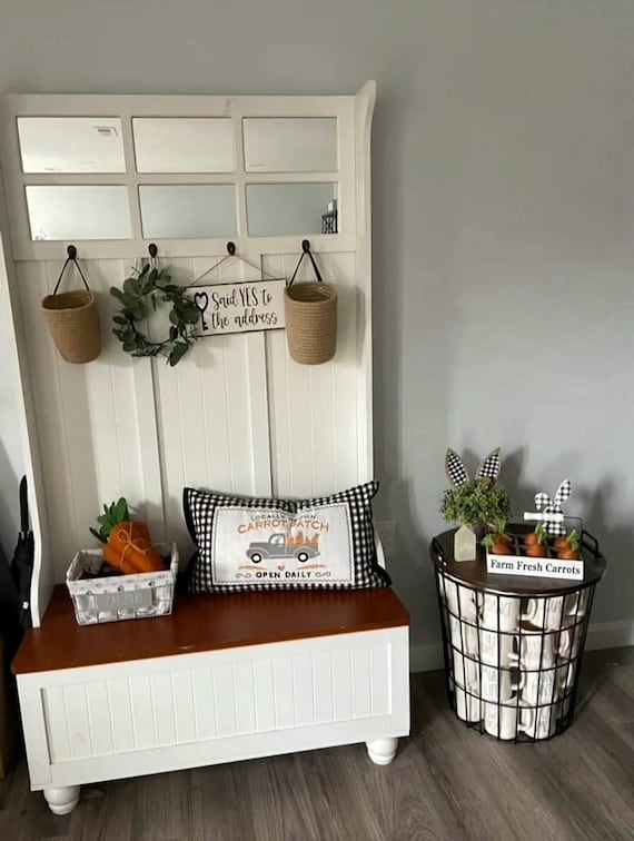 Rustic Farmhouse Home Decor Sign: New Homeowner Gift