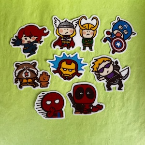 Loki Inspired Sticker Set / Marvel / Waterproof Stickers / Loki