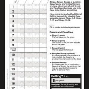 Bingo Bango Bongo 25 Scorecards Pack | Etsy