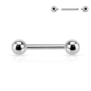 TITANIUM BARBELL With INTERNAL Thread -1.6 mm
