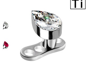 Real diamond dermal on sale top