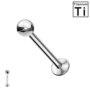 Basic Titanium Labret