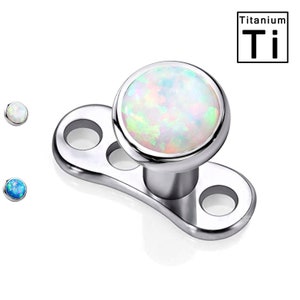 Dermal Anchor Opal Ball