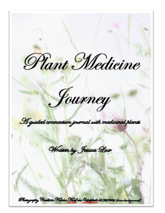 Plant Medicine Journal Herbal Journal Medicinal Plants Etsy