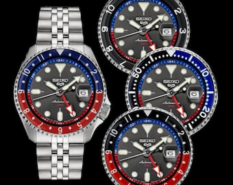 Custom Colorway SSK019 GMT Watch