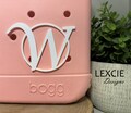 Bogg Bag Script Monograms, Bogg Bag Charms, Bogg Bag Tags, Bogg Bag Accessories, Bogg Bag Buttons, Pool Bag Charms