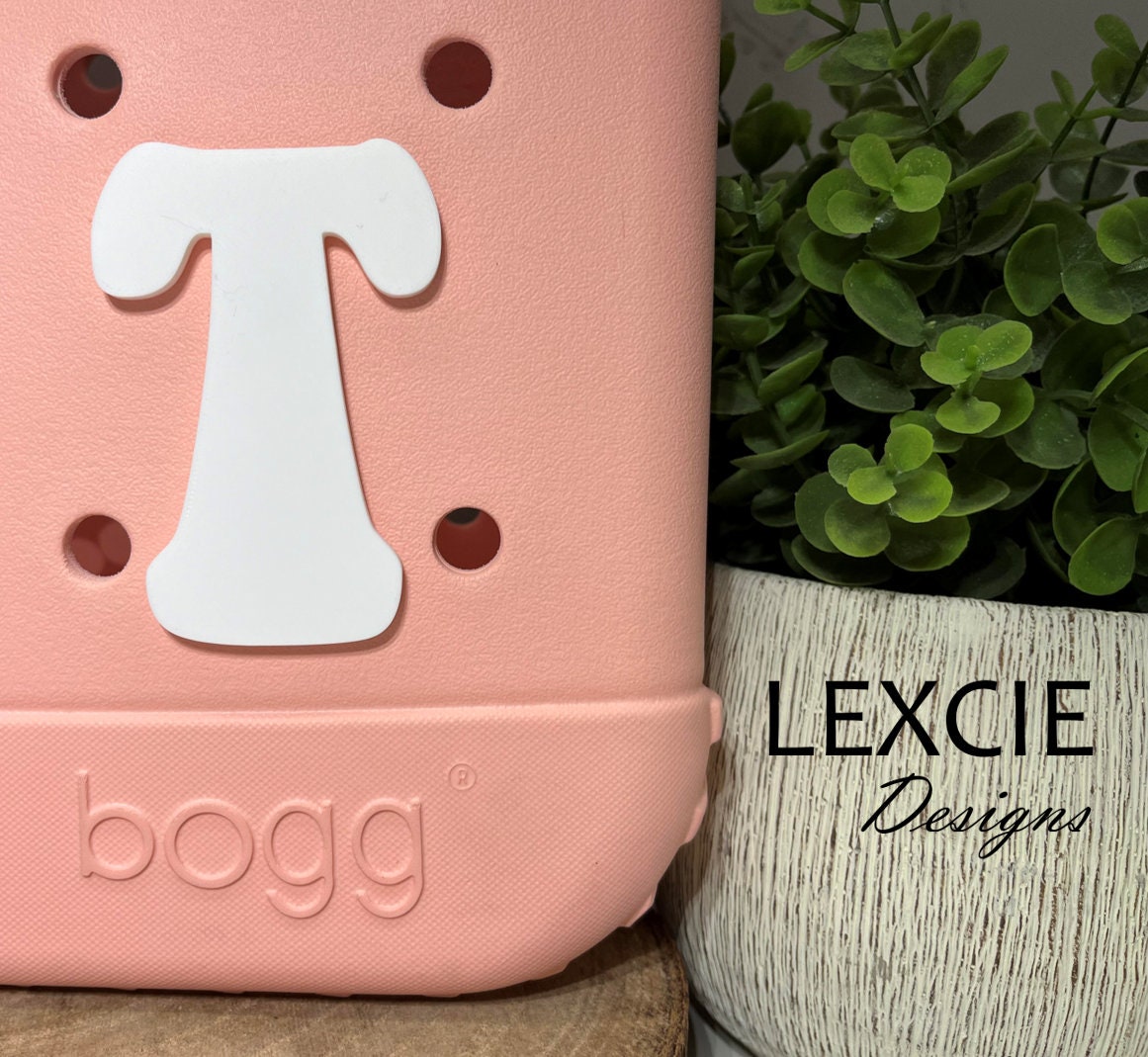 Bogg Bagg Retro Bubble Letter Charm, Bogg Bag Monograms, Bogg Bag Charms, Bogg Bag Tags