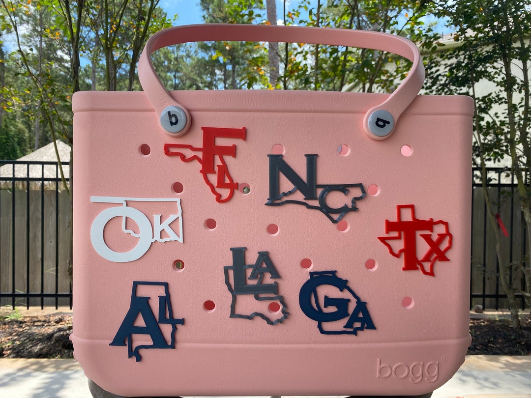 Bogg Bag US State Charms Bogg Bag Charms Bogg Bag Tags Bogg Etsy