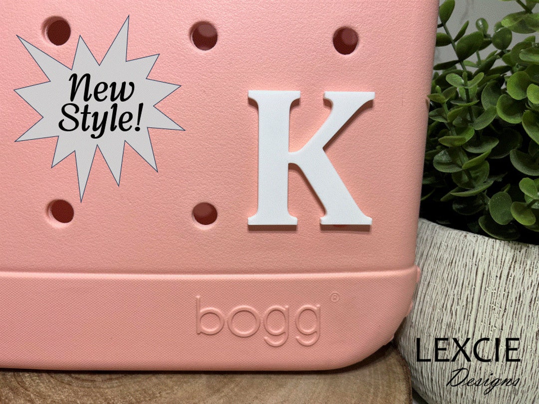 Bogg Bagg Mini Letter Charm, Bogg Bag Monograms, Bogg Bag Charms, Bogg