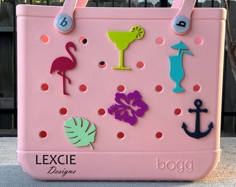 Bogg Bag Charms, Bogg Bag Accessories, Bogg Bag Tags, Bogg Bag Buttons, Pool Bag Charms, Beach Bag Charms