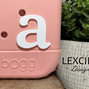 Bogg Bagg Lowercase Letter Charm, Bogg Bag Monograms, Bogg Bag Charms, Bogg Bag Tags