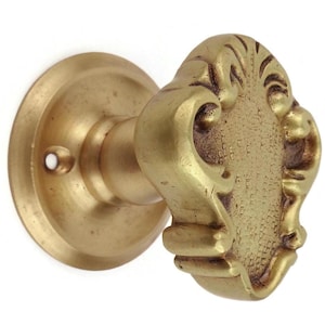 Antique Drawer Handle, Brass Cabinet Door Handle, Cast Brass Knob, Brass Drawer Pulls, Victorian Drawer Handles