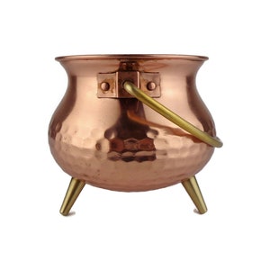 Antique Copper Planter, Vintage Copper Jardiniere