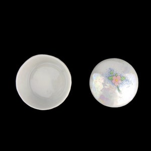 Vintage Pill Box, Ceramic Pill Box