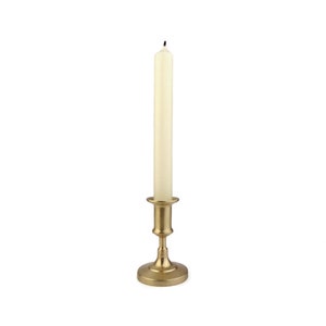 Antique Candle Holder, Brass Candle Holder, Vintage Brass Candlestick