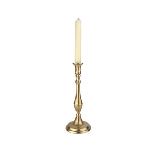 Antique Candle Holder, Brass Candle Holder, Vintage Brass Candlestick