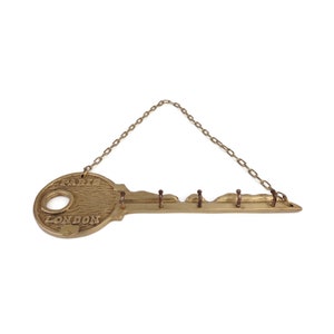 Vintage Brass Key Holder