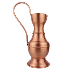 Large Copper Vase, Antique Copper Vase Amphora