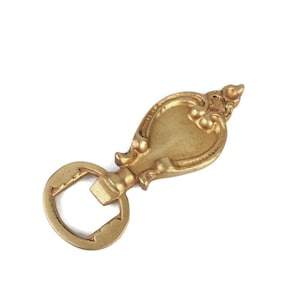 Antique Brass Bottle Opener, Vintage Bottle Opener, Collectible Bottle Opener