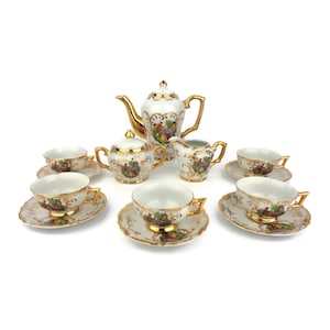 Antique Ceramic Coffee Tea Set