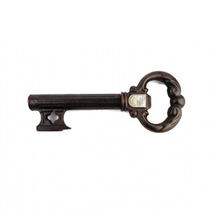Antique Corkscrew Bottle Opener, Vintage Corkscrew and Bottle Opener Key Shaped
