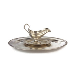 Antique Silver Plated Tray, Engraved Silver Tray, Silver Plated Tray