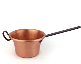 銅製ソテーフライパン 20 cm 槌目仕上げ - Etsy 日本