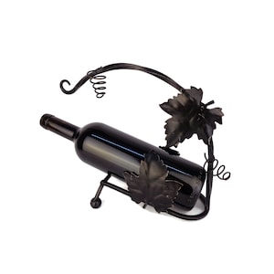 Handmade Bottle Holder, Vintage Bottle Holder, Art Wine Bottle Stand