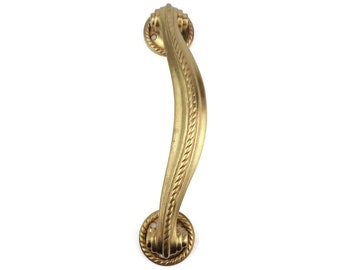 Antique Door Handle, Brass Door Handle, Victorian Door Handle