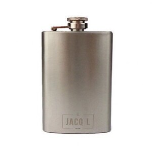 Vintage Taschenflasche, Whisky Flachmann JACQ L 1968