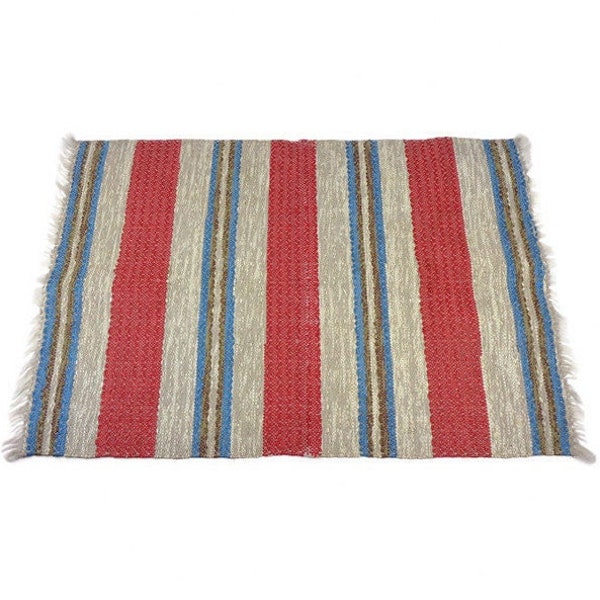 Tapis antique fait à la main, tapis scandinave fait à la main