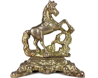 Antique Large Horse Sculpture, Vintage Large Horse Statue