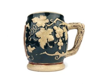 Vintage Ceramic Mug, Ceramic Cup Germany, Punch Mug