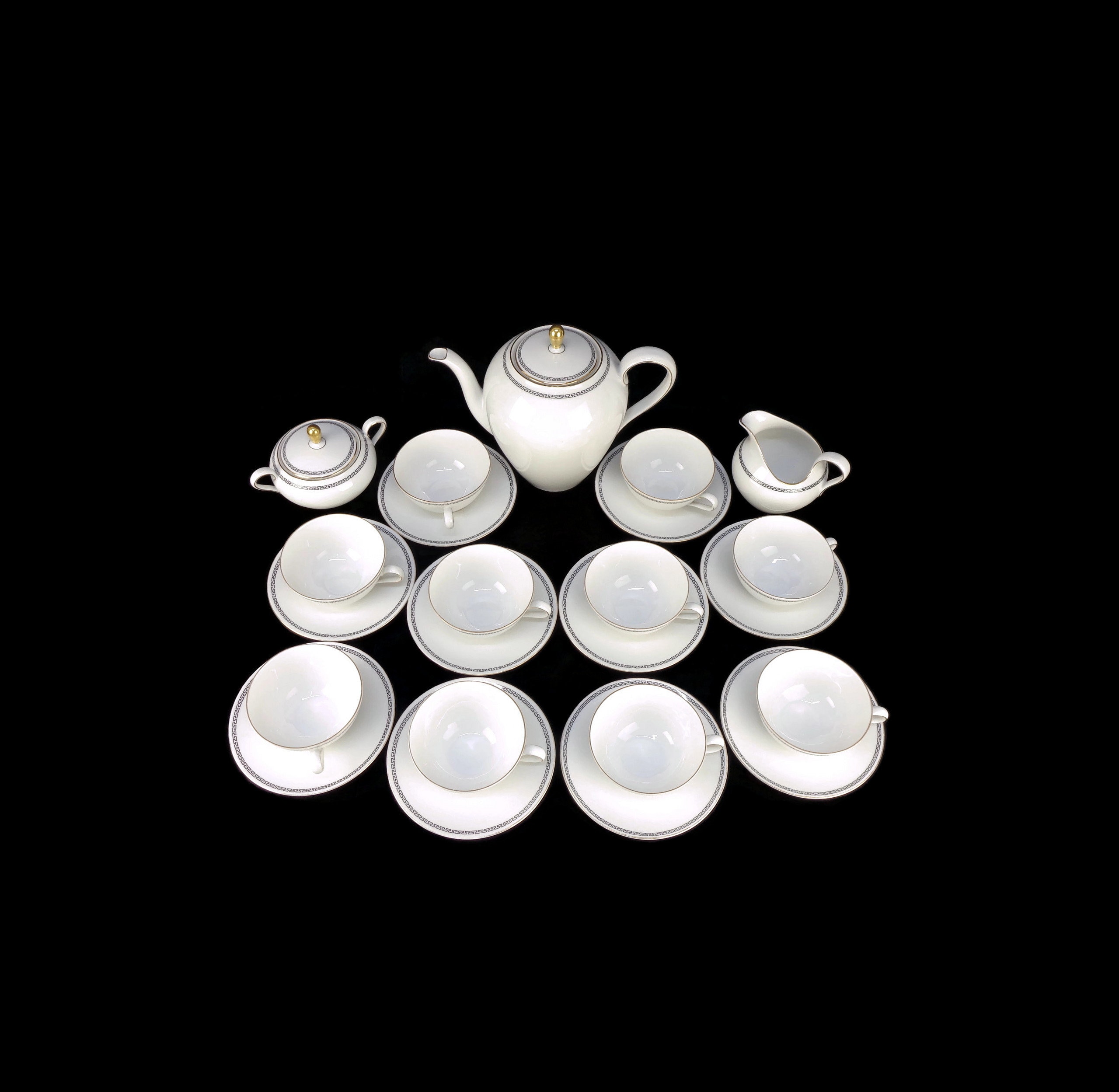 Vintage Porcelain Tea Coffee Set, Bavarian Porcelain Coffee Tea Set - Etsy
