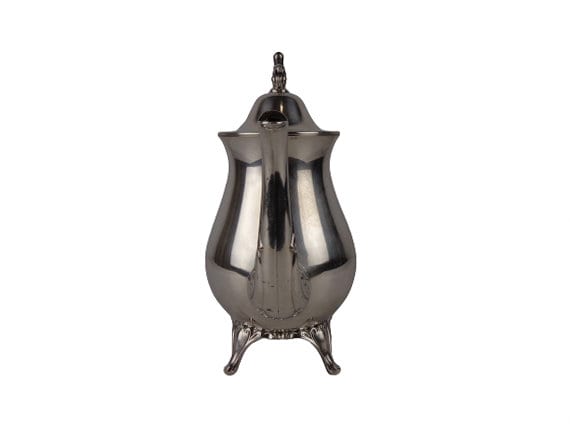 アンティークシルバーメッキティーポット - Etsy 日本