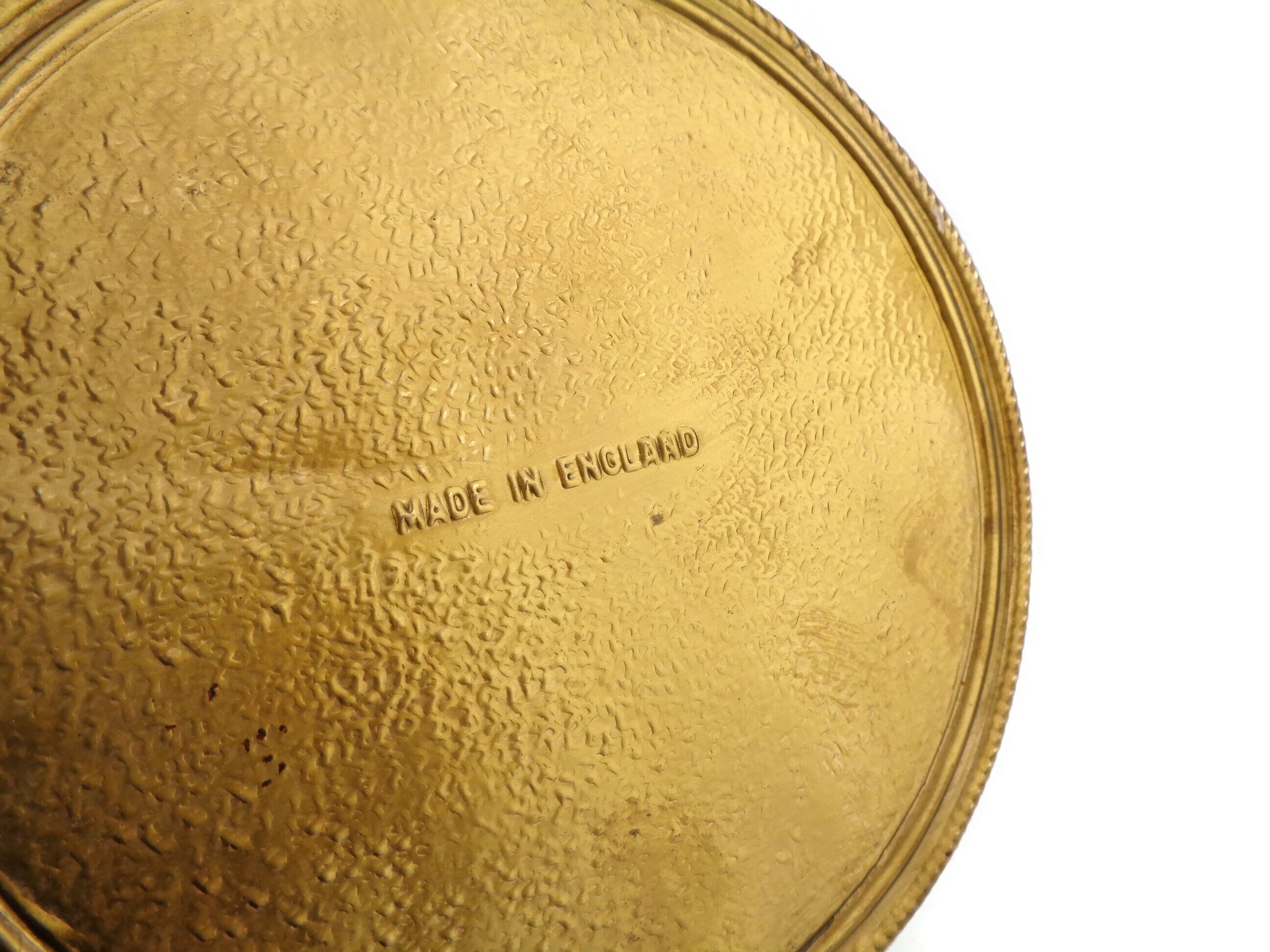 Antique Bed Warmer, English Bed Warmer, Brass Bed Warmer With
