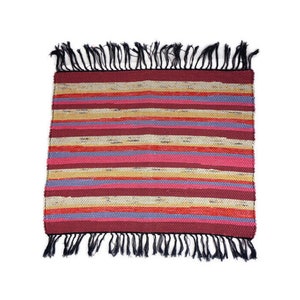 Antique Handmade Rug, Scandinavian Handmade Rug