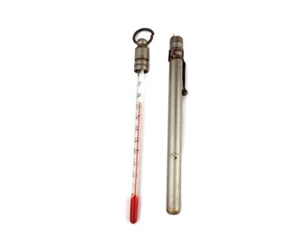 人気 Thermometer, Vintage Pocket Etsy - Thermometer ハーディ