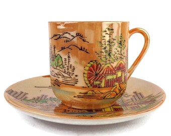 Vintage Ceramic Coffee Tea Cup
