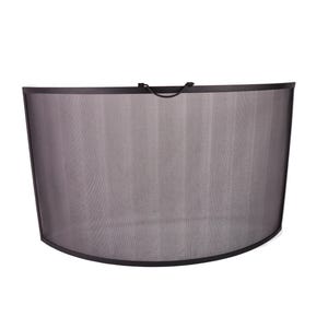 Vintage Oval Fireplace Screen, Fireplace Decor, Fireplace Accessory