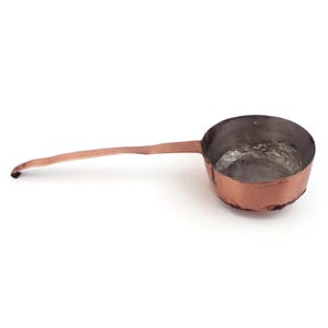 Copper Cooking Ladle, Copper Jam Preserve Ladle, French Ladle With Repairs