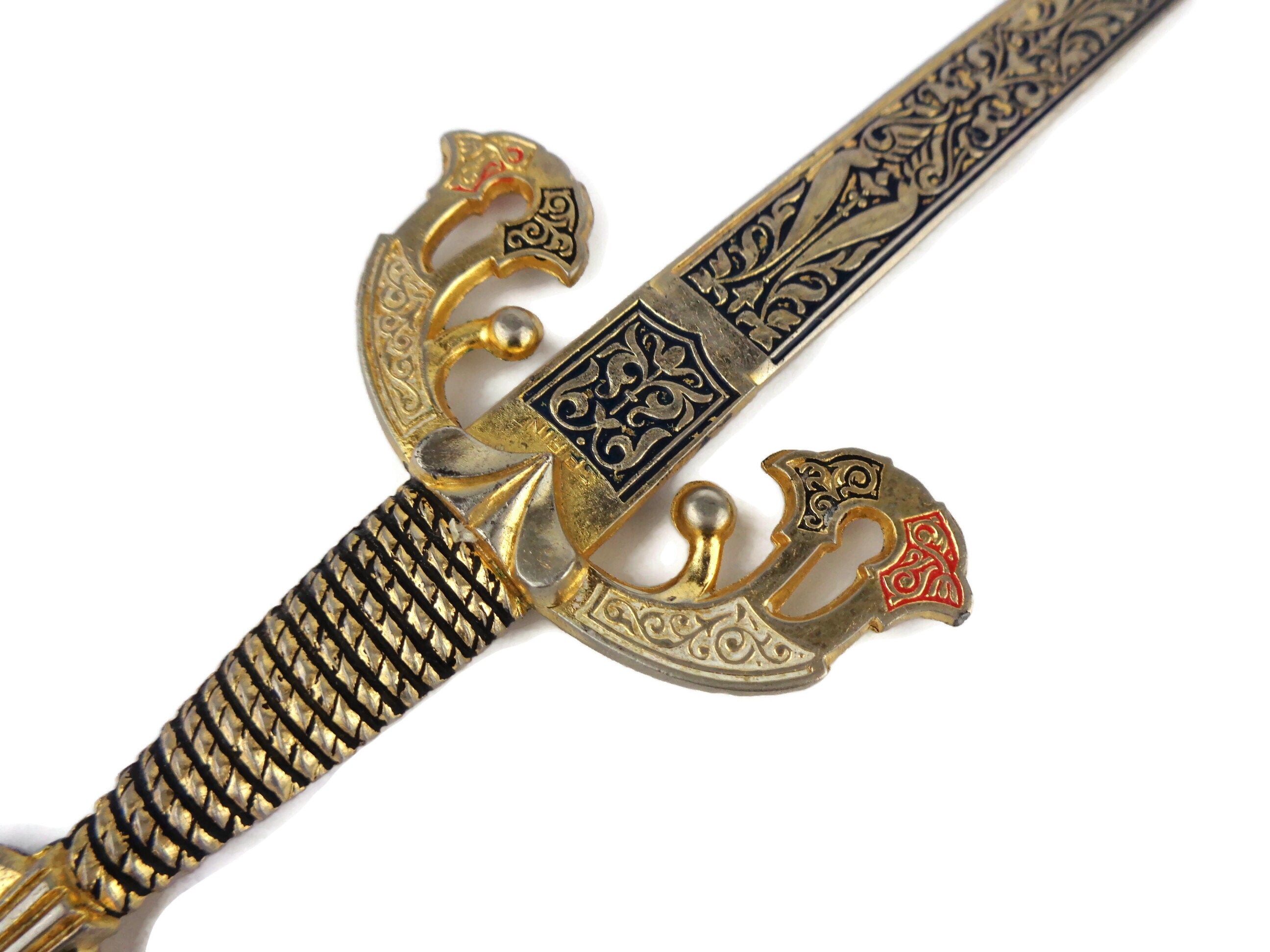 Antique Letter Opener Spanish Letter Opener Engraved Letter Etsy