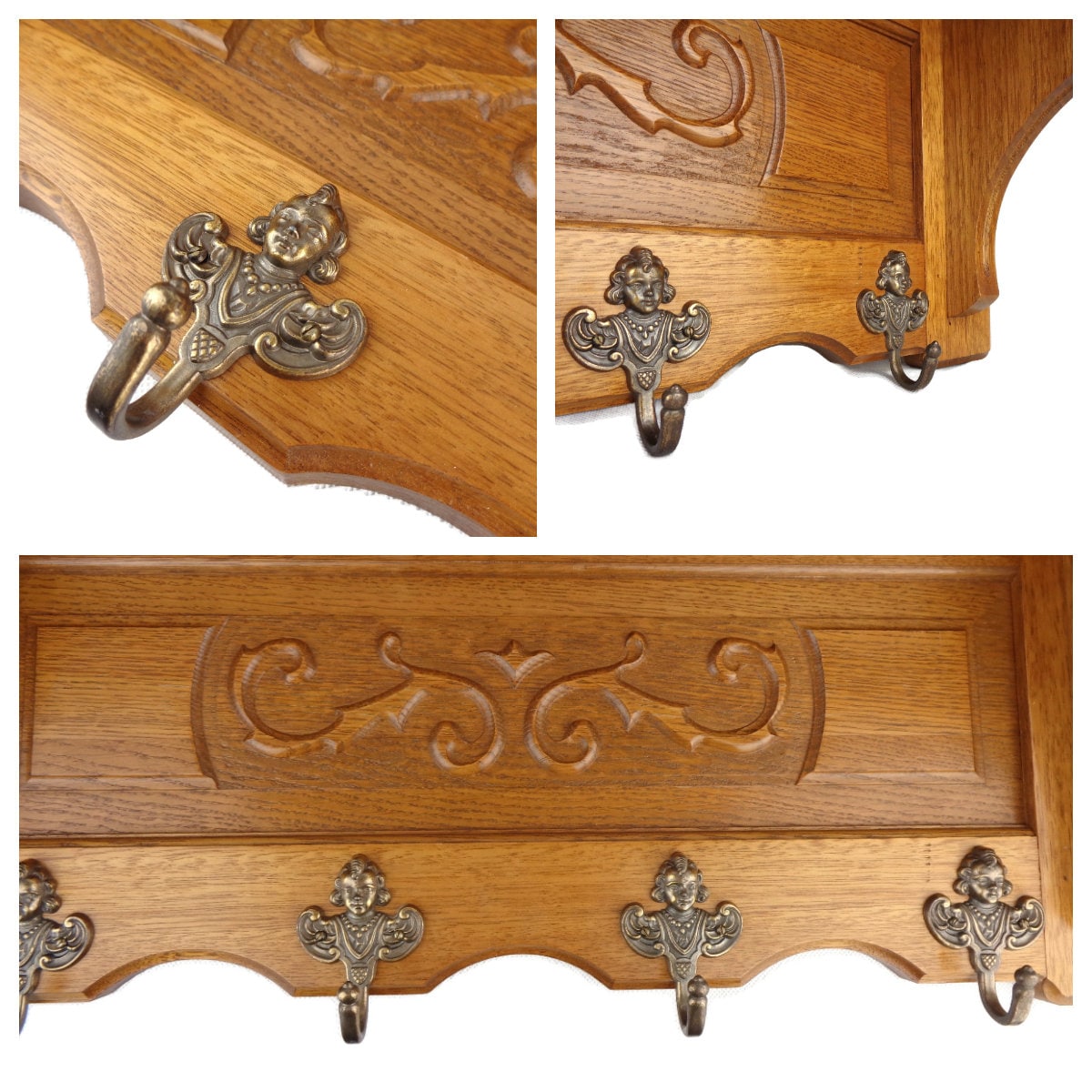 Wooden Brass Hanger Rack part 1 【公式通販】 Wooden Brass Hanger Rack part 1 【公式通販】