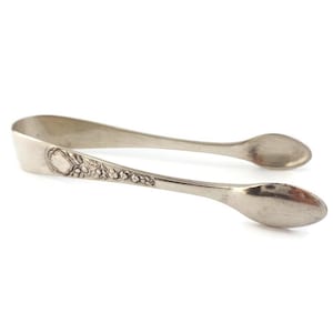Vintage Silver Plated Ice Clip