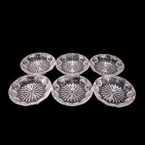 Vintage Crystal Bowls Set of 6