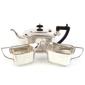 Antique Tea Coffee Set, Silver Plated Coffee Tea Set