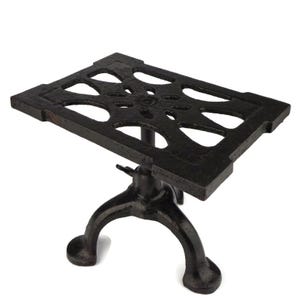 Cast Iron Hot Pot Stand, Cooking Pot Holder, Casserole Stand, Vintage Trivet, Teapot Stand